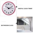 thumbnail image 2 of FELTECHELECTR 1 reloj de pared para baño, impermeable, con ventosa, antivaho., 2 of 7
