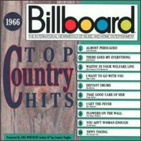Pre-Owned Billboard Top Country Hits: 1966 (CD 0081227068721) by Various Artists
