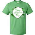 thumbnail image 3 of Inktastic Happy St. Patrick's Day Clovers T-Shirt, 3 of 5