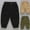 Black, variant on uublik Boys Girls Athletic Pants Size 2T-10 Casual Pants Elastic Waist Hiking School Uniform Sweatpants Joggers Black