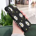 thumbnail image 2 of Compatible with Galaxy A50 Case Cute Daisy Pattern Full Camera Lens Protection Shockproof TPU Bumper Liquid Silicone Protective Cover Phone Cases for Samsung Galaxy A50/A50s/A30s-Black, 2 of 9