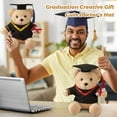 thumbnail image 4 of Grad Party Decorations Graduation Stuffed Bear, 10 Inch Graduation Season Creative Gift Bear Doll Plush Toy, for Graduation Decorations Anniversary Party Decorations (C), 4 of 6