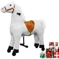 thumbnail image 3 of DEYGIA Ride on Horse for Big Kids Horse Ride on Toy, Riding Horse Pony Rider Mechanical Walking Action Plush Animal for 9 Years to Adult, No Battery or Electricity, Giddy up, Max Load 187LBS, 3 of 10
