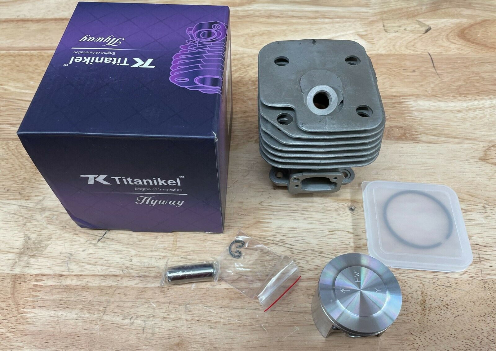 Hyway Titanikel Pop UP CYLINDER Piston KIT Husqvarna 272XP (52MM