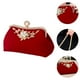 thumbnail image 5 of EeaseMX Bolso de noche para mujer y niña, tipo clutch, para banquete o fiesta, con diamantes de imitación, 5 of 8