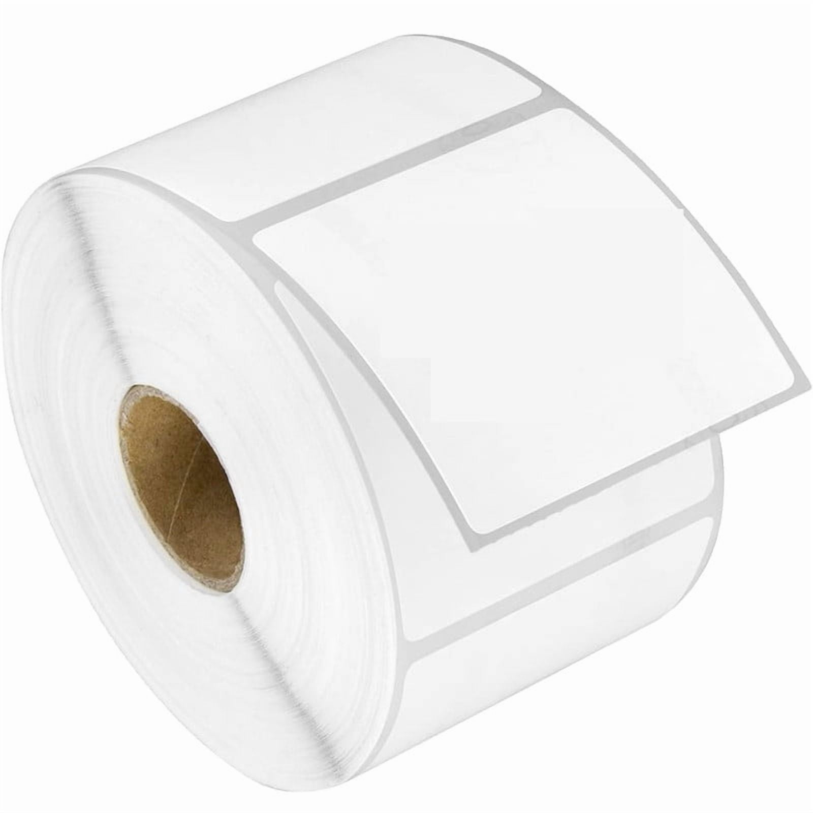 SJPACK 10 Roll 2"x2" Square Direct Thermal Labels Self Adhesive DIY Barcode QR Code Stickers for Zebra & Rollo 700/Roll