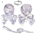 thumbnail image 3 of Happy Date 1Piece Cute Dog Harness and Leash Set Dog Vest Harness Set with Leash and Bow Pet Headwear Bow Collars Harness Set for Puppy and Cat, 3 of 6