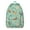 Greenish-blue-89, variant on Funny Dog Illustration Backpack, Waterproof Bookbag with Abstract Dog Art and Minimalist Design for Dog Lovers