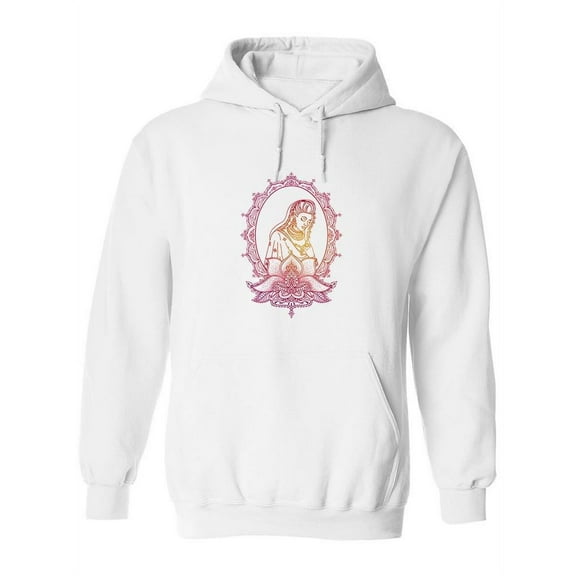 Indian Woman Wearing A Saree. Hoodie Women -Image by Shutterstock, Female x-Large