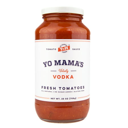 Yo Mama's Gourmet Vodka Pasta Sauce - No Sugar Added, Gluten Free, Preservative Free, Keto and Paleo Friendly, and Crafted With Non-GMO