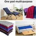 thumbnail image 5 of Cojín para mecedora, Cojín para sillón con respaldo alto, Cojín para sillón de jardín engrosado, Cojín para mecedora 3D, Cojín para mecedora, sillón, asientos de automóvil rosa rojo,, 5 of 5