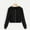 Black, variant on FAMTKT Zipper Pocket Women Sweatshirt Tops Long Sleeve Casual Shirt Solid Hooded Women's Breathable Womens Shirts, Womens Zip Up Hoodies ( White, S )