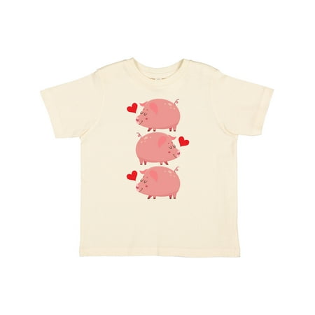 

Inktastic Pig Lover Cute Farm Animals Gift Toddler Boy or Toddler Girl T-Shirt