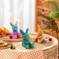 thumbnail image 4 of Easter Bunny With Bunnies Easter Basket Stuffers 3D Printed Animals For Home Desk Decor Fun Easter, 4 of 5