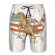 thumbnail image 3 of Balery Vintage Wild West Cowboy Traje de Baño Estilo Hawaiano para Hombre, Shorts de Secado Rápido con Bolsillos-Medium, 3 of 6