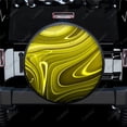 thumbnail image 2 of Abstract Liquid Marbling Paint Pattern Polyester Universal Spare Wheel Tire Cover Wheel Covers for Trailer RV SUV Truck Camper, 2 of 5