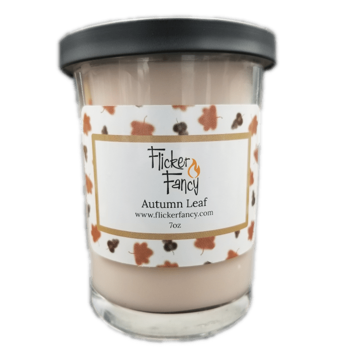 Autumn Leaf Candle