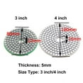 thumbnail image 5 of 1pc 3 Inch Sanding Grinding Disc Wet Diamond Polishing Pads Tile Marble Granite Polisher Flexible Stone Ceramic Hand Tool, 5 of 8