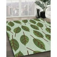 thumbnail image 3 of Ahgly Company Machine Washable Indoor Rectangle Transitional Army Green Area Rugs, 2' x 5', 3 of 7