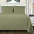 thumbnail image 2 of Superior Extra Soft and All Season 100 Percent Brushed Cotton Flannel Solid Duvet Cover Set, 2 of 5