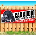 thumbnail image 2 of Car Audio Service Install 13 oz Vinyl Banner With Metal Grommets, 2 of 5