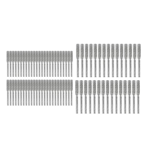 80 piezas motosierra YONGSHENG Herramienta De Molienda Ing Brocas De Molienda Color Plata
