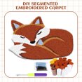 thumbnail image 2 of Wekvgz Latch Hook Rug Kit DIY Latch Hook Kit Fox Pattern Latch Hook Rug Practical Hook Rug Kits for Kids Adults Handmade Lovers Beginners, 2 of 11