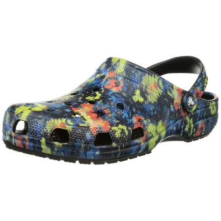 Crocs Unisex Adult Classic Tie Dye Clogs Turq Tonic Multi 8