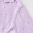 thumbnail image 6 of Gubotare Little Girls Cardigan Unisex Boy' Girls' Cardigans Sweater V-Neck Long Sleeve Button Knit Sweaters Size 7-8 (Purple,7-8 Years), 6 of 9