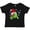 AB-Black, variant on Inktastic Christmas Turtle in with Santa Hat and Snowflakes Boys or Girls Baby T-Shirt