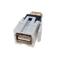 thumbnail image 1 of SF Cable USB 2.0 Type A F/F Keystone Jack Flush Type, 1 of 3