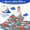 thumbnail image 3 of Pioneer Flower Floral Print Pattern Toddler Nap Mats for Kids Preschool,Sleeping Mat Bag or Kids,Toddler Sleeping Bag,Toddler Nap Mat or Daycare, 3 of 6