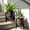 Black, variant on Metal Plant Stand, 6 Tier 6 Potted Indoor Flower Pot Stand Holder Shelf, Outdoor Foldable Decorative Storage Shelf Rack