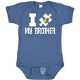 thumbnail image 3 of Inktastic Autism I Love My Brother Awareness Support Boys or Girls Baby Bodysuit, 3 of 5