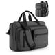 thumbnail image 1 of Bolsa para portátil BAGSMART 3 en 1, repelente al agua, 17.3 pulgadas, para hombre, negra, 1 of 6