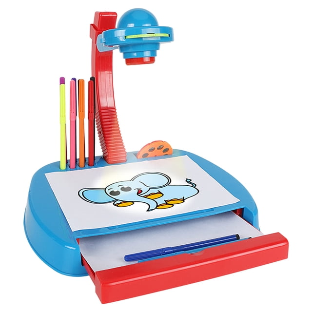 RXIRUCGD Toys Children's Projector Ainting Projection Desk Writing Board Drawing Board Toy 5ml