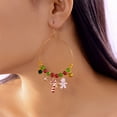 thumbnail image 6 of SPEKSEE Christmas Earrings For Women Christmas Dangle Earrings Holiday Earrings Christmas Tree Wreath Christmas Bow Jingle Ball Earrings Christmas Jewelry Decorations, 6 of 6