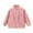 Pink, variant on Lmnyox Boys Girls Fleece Coat Zip Up Stand Collar Long Sleeve Sherpa Jacket with Pocket Casual Thermal Outerwear