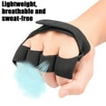thumbnail image 6 of Eoperou Adjustable Mini Weight Lifting Half Gloves Breathable Anti Slip Palm for Men & Women Perfect for Workout Fitness & Sports Training with Dumbbells, 6 of 7