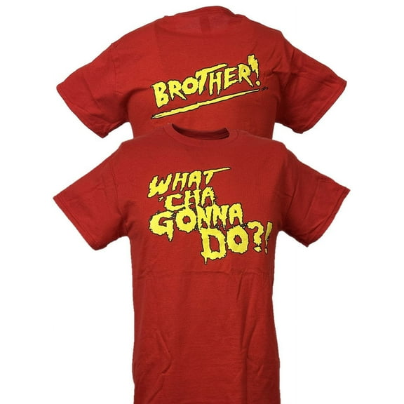 Hulk Hogan Whatcha Gonna Do Brother Red T-shirt