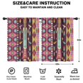 thumbnail image 2 of Blackout Kids Curtains,Ethnic Figure and Pattern Childrens Insulated Curtains Set Of 2,Bedroom Essentials,Toddler Room Decor 42x54in(106x137cm), 2 of 5
