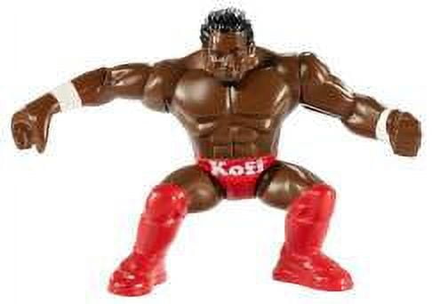 WWE Wrestling Power Slammers Thunder Twisting Kofi Kingston Action Figure