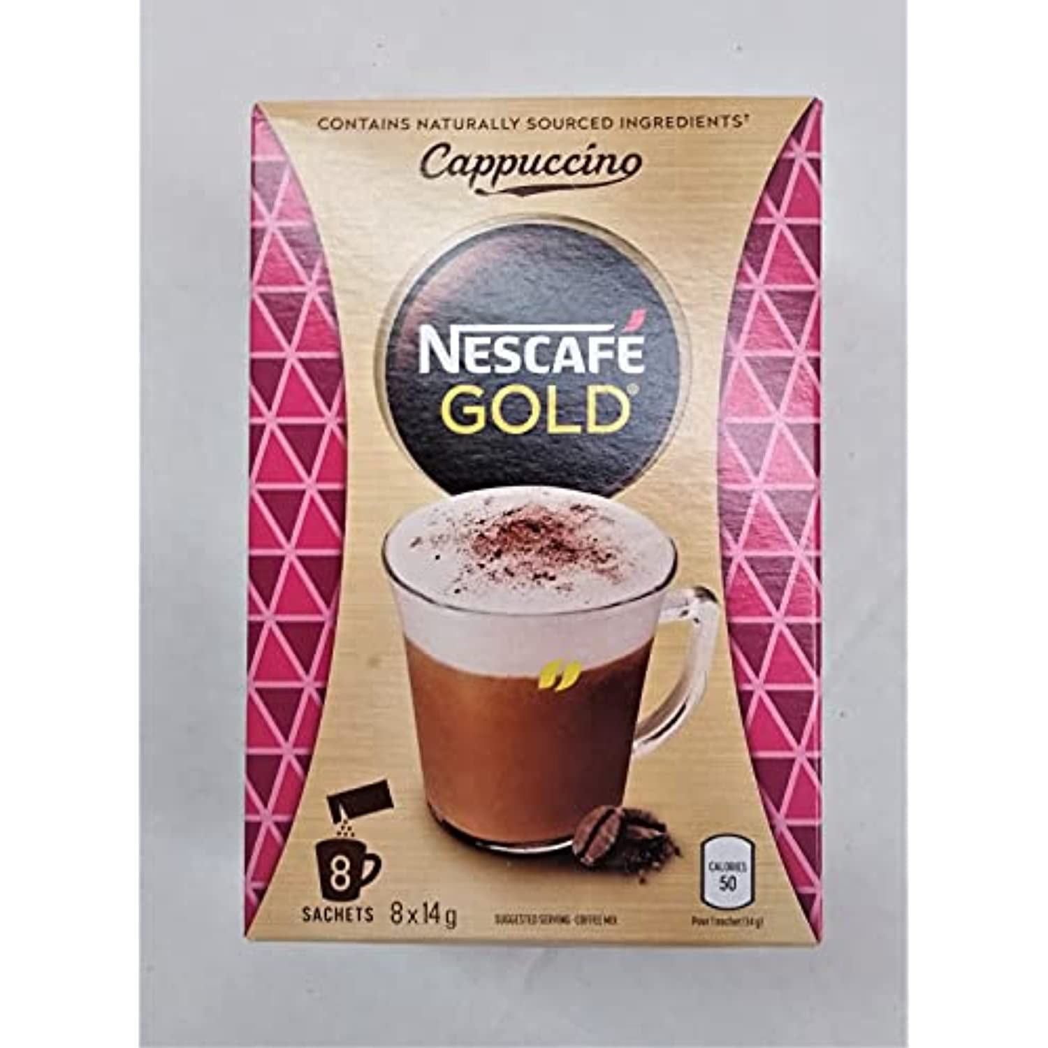 Nescafé Cappuccino, Instant Coffee Mix Sachets, 8X14g (8 Cups
