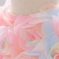 thumbnail image 5 of Odeerbi Girls Dress Baby Girls Clothes Toddler Kids Floral Layered Dress Ball Gown Tulle Dress Clothes Pink, 5 of 9
