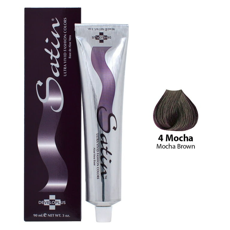 Developlus Satin Color #4 Mocha Brown 3 Ounce (88ml