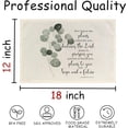 thumbnail image 5 of Christian Bible Verse Placemats Set of 4,Rustic Eucalyptus Leaf Religious Christian Scripture Table Mats Place Mats for Kitchen Dining Table Decoration 12x18 Inch,Christian Home Decor, 5 of 5