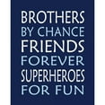 thumbnail image 3 of Robinson, Tamara 15x18 Black Modern Framed Museum Art Print Titled - Brothers Superhero, 3 of 5