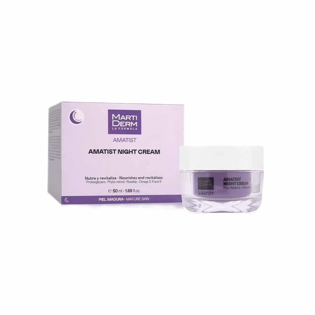 Marti Derm Amatist Crema Facial Antiedad Noche 50ml