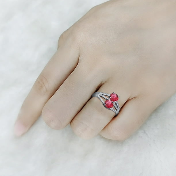 Anillos para mujer, regalos para mujer, lujoso y elegante anillo perforado con diamante, flor de sol y circón, joyería para mujer.