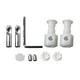 thumbnail image 2 of -Tornillos de fijación para inodoro, tornillos de reparación, reemplazo, fijaciones duraderas, tornillos de fijación fáciles de usar, accesorios para, 2 of 8